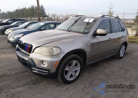 2007 BMW X5 4.8I z USA, uszkodzony, nr VIN 5UXFE83557LZ38018